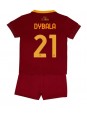 AS Roma Paulo Dybala #21 Heimtrikotsatz für Kinder 2022-23 Kurzarm (+ Kurze Hosen)